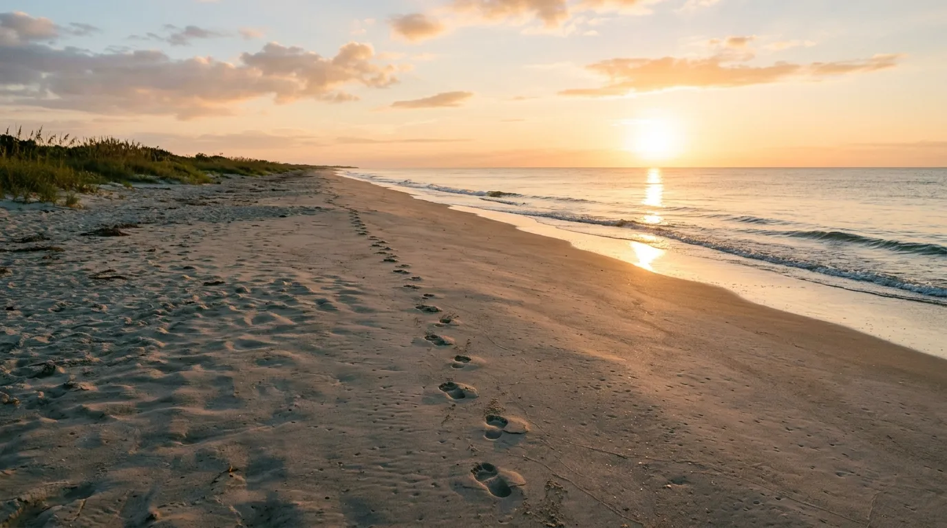 Calm Beach background — Proverbs 27:17