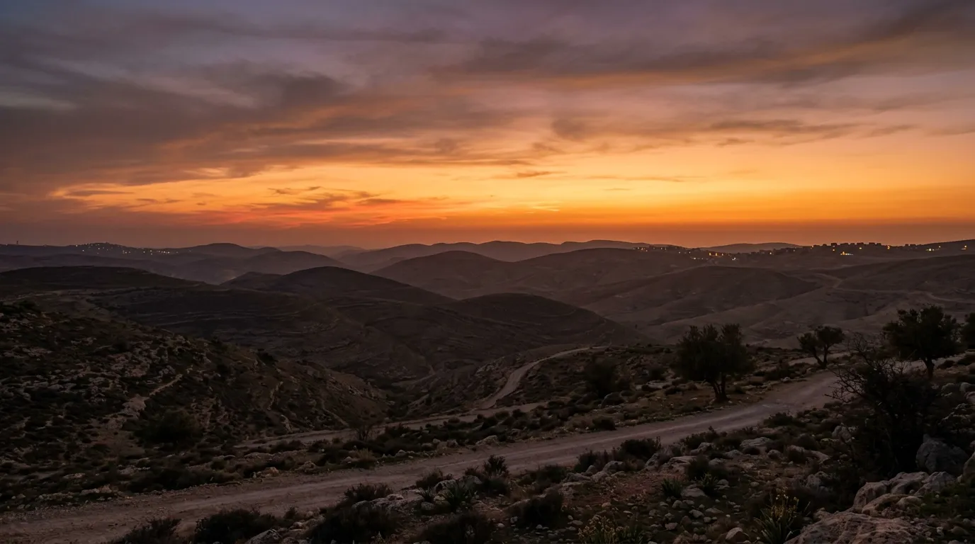 Bethlehem Hills background — Proverbs 27:17