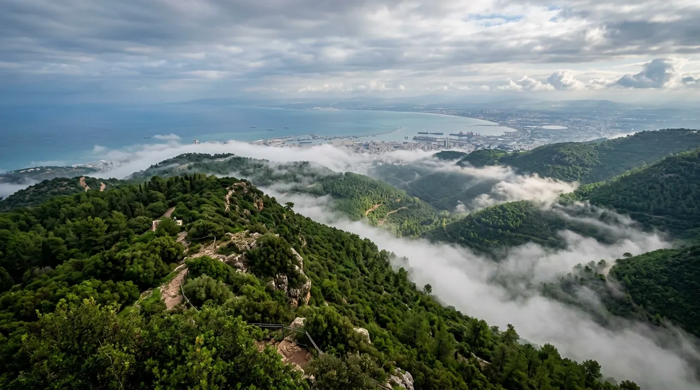 Mount Carmel background — Proverbs 27:17