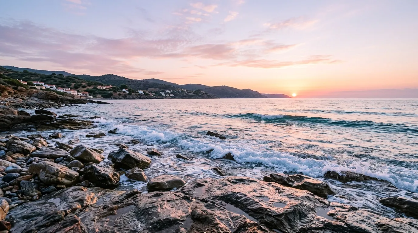 Rocky Shore background — Proverbs 27:17