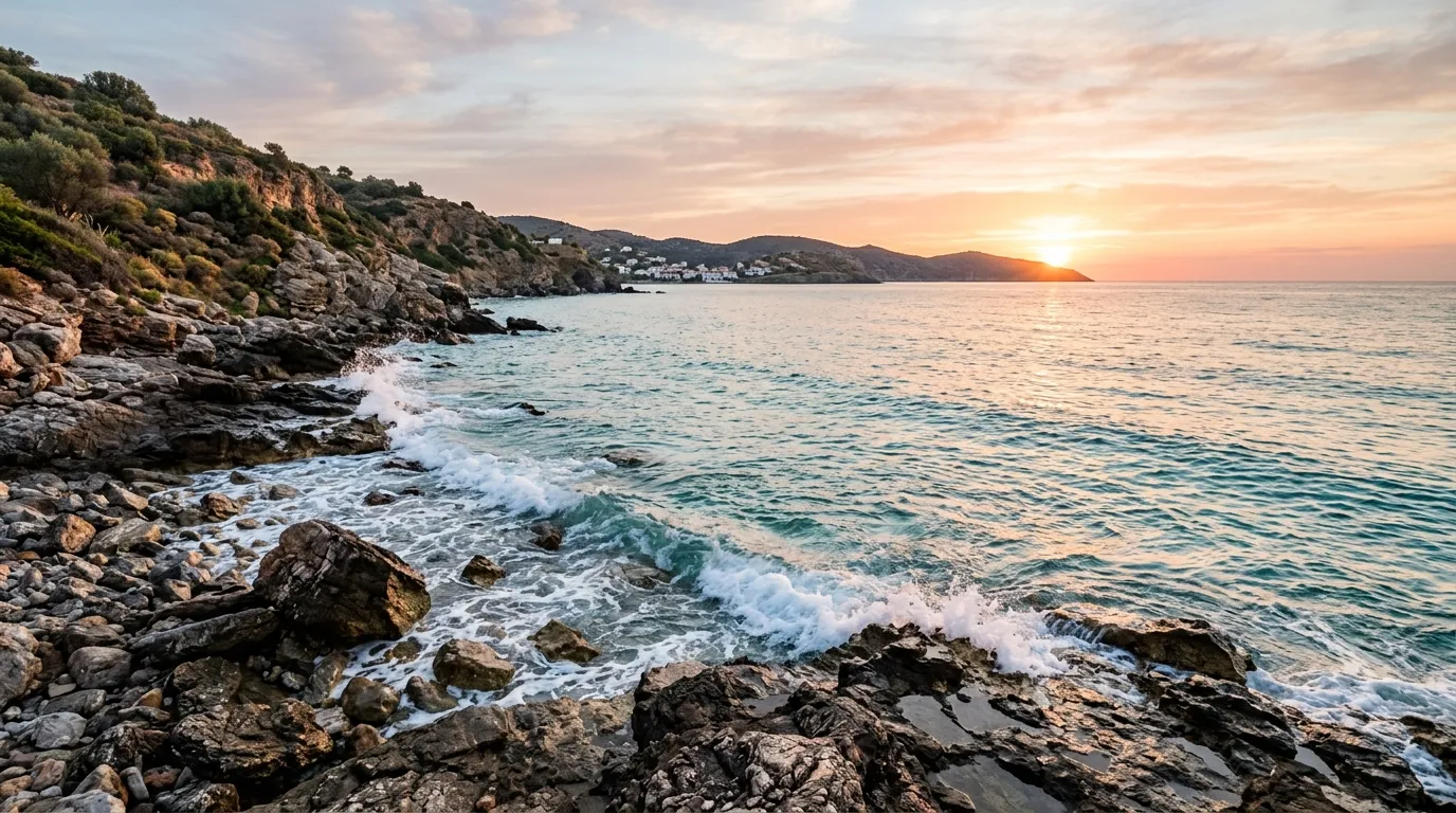 Shore Dawn background — Proverbs 27:17