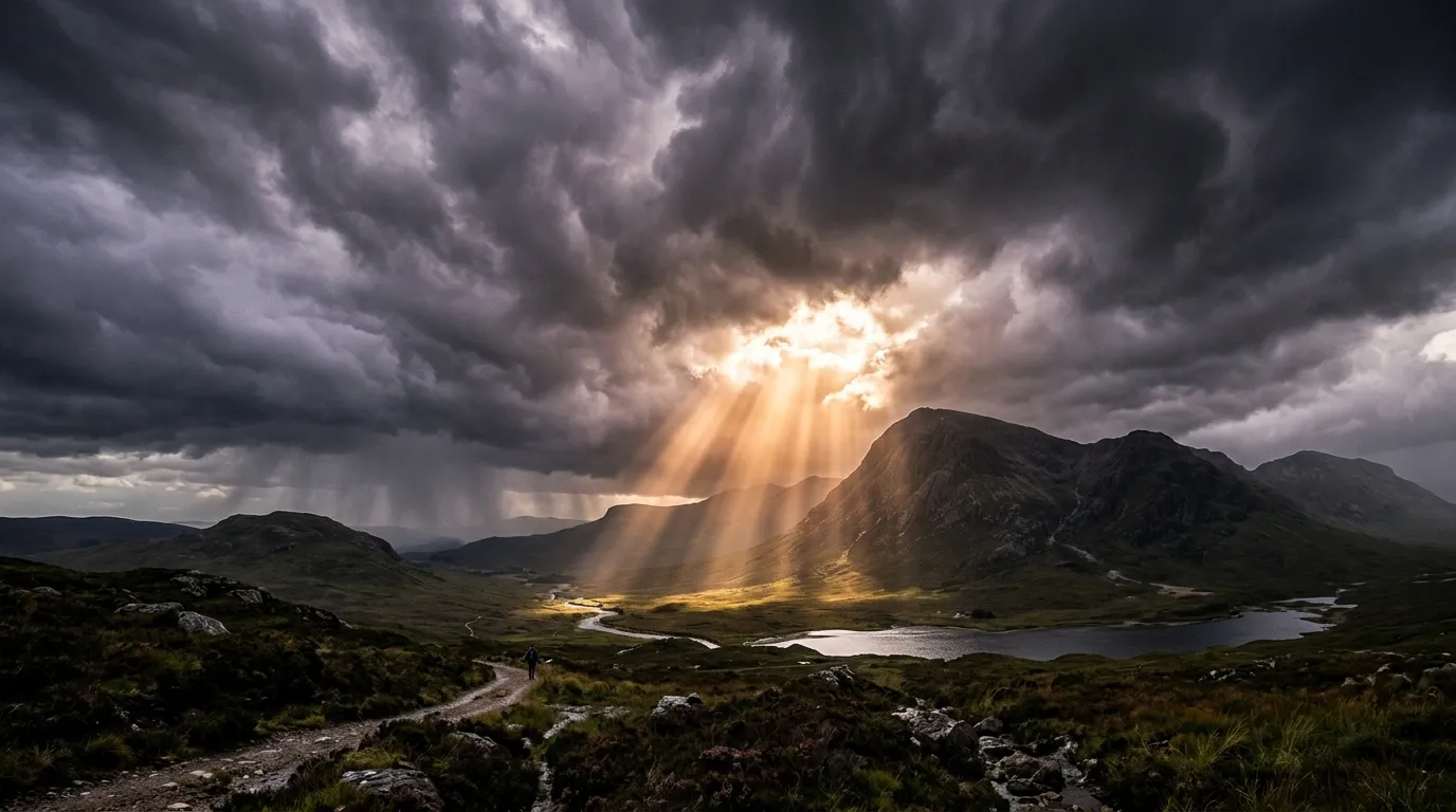 Sunbeams background — Proverbs 27:17