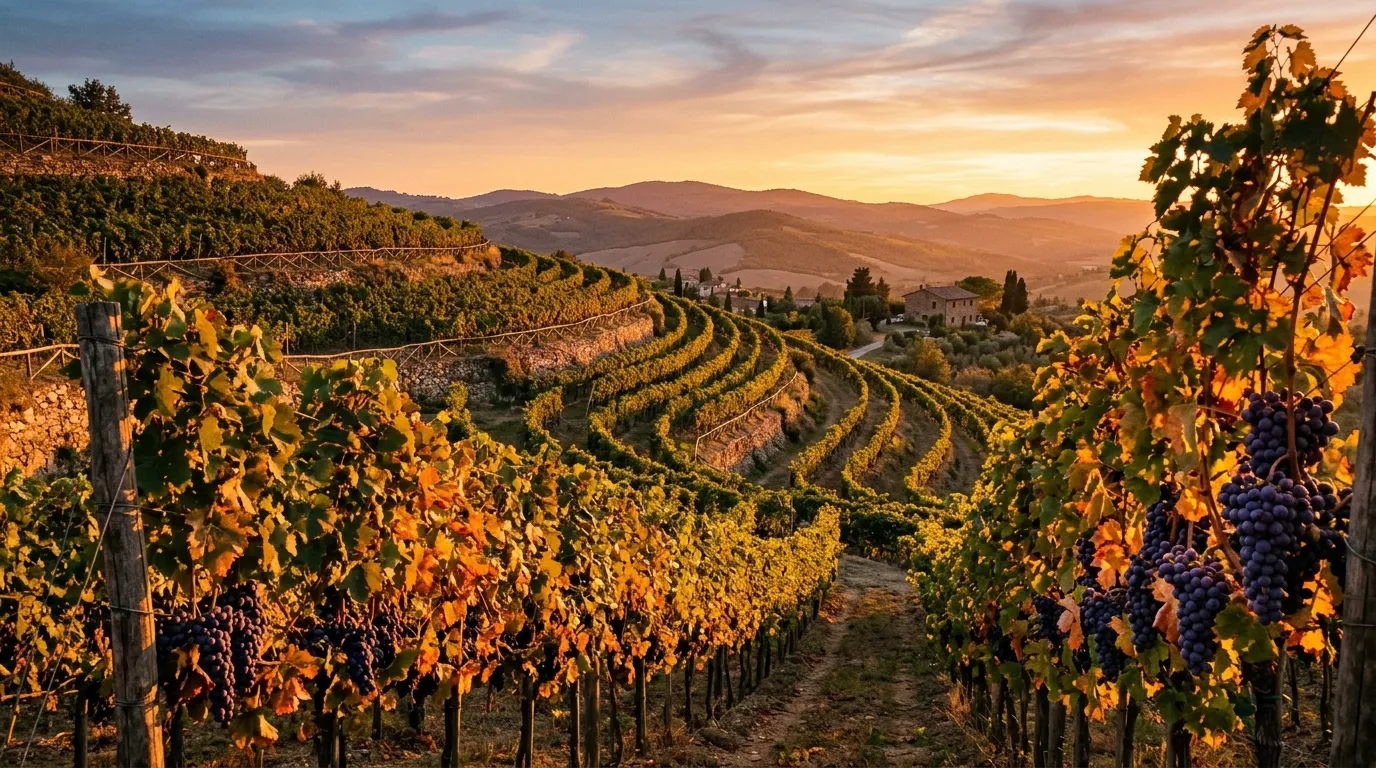 Purple Vineyard background — Proverbs 27:17