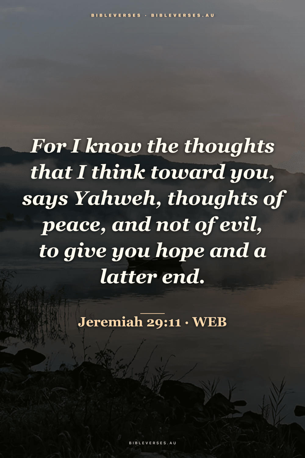 Jeremiah 29:11 Bible verse phone wallpaper on a Galilean Mist background — free HD download from bibleverses.au